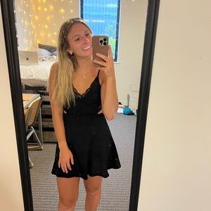 Lulus Black Mini Dress